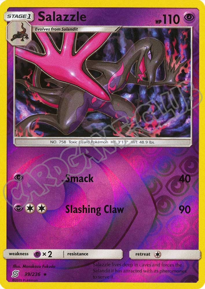 099 / 236 Salazzle rara foil reverse (EN) -NEAR MINT-