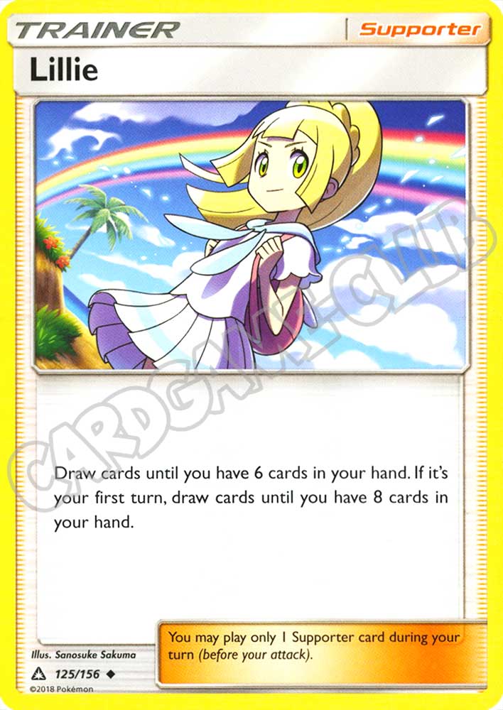 125 / 156 Lillie non comune normale (EN) -NEAR MINT-
