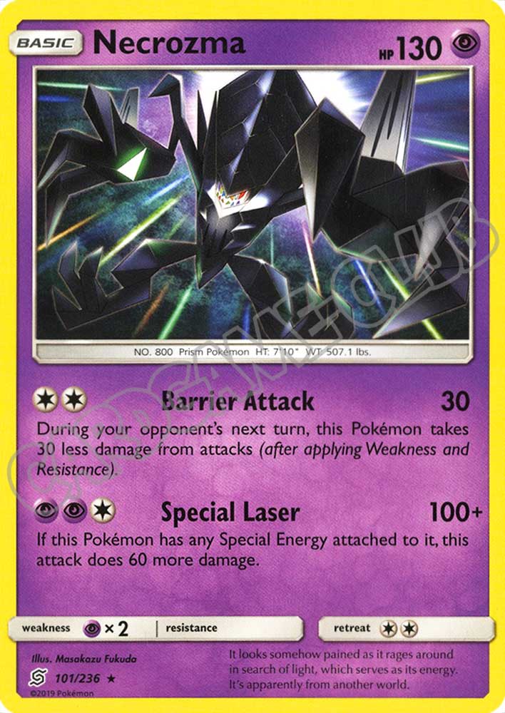 101 / 236 Necrozma rara normale (EN) -NEAR MINT-