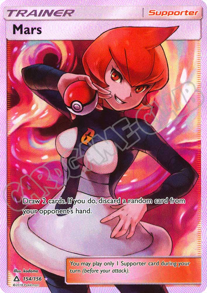 154 / 156 Mars ultra rara foil (EN) -NEAR MINT-