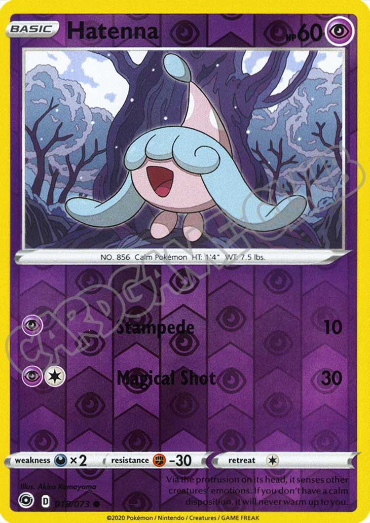 18 / 73 Hatenna comune foil reverse (EN) -NEAR MINT-