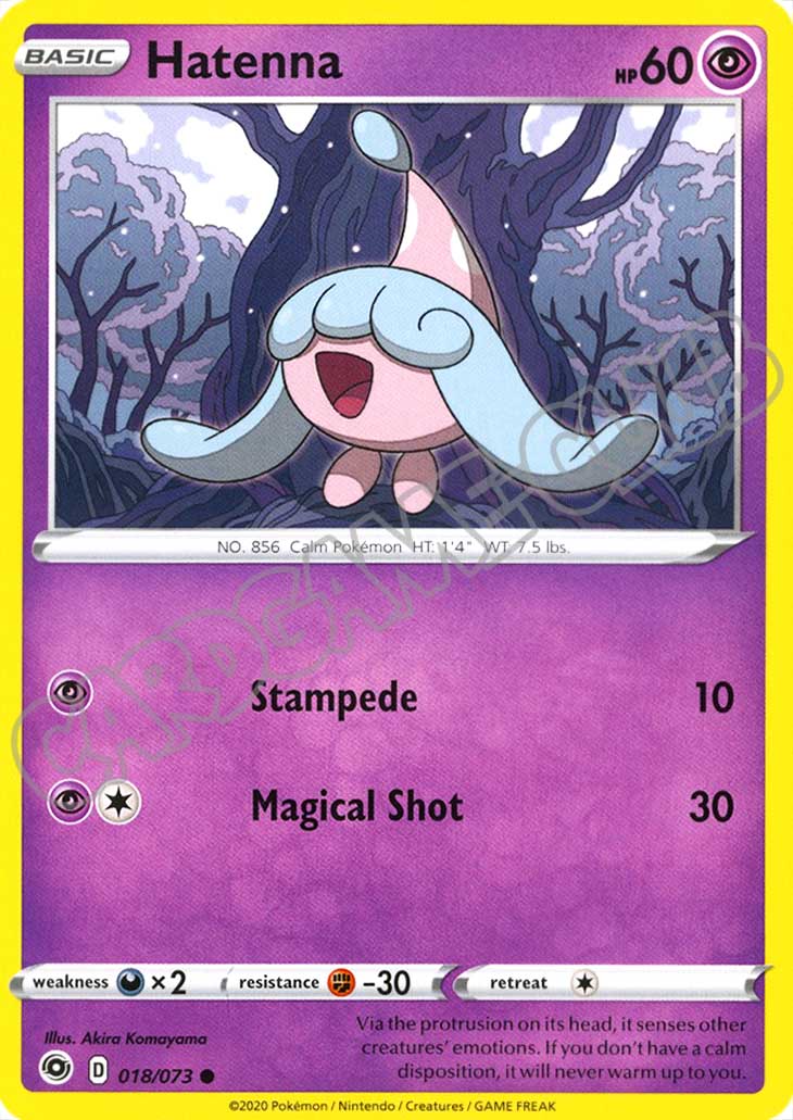 18 / 73 Hatenna comune normale (EN) -NEAR MINT-
