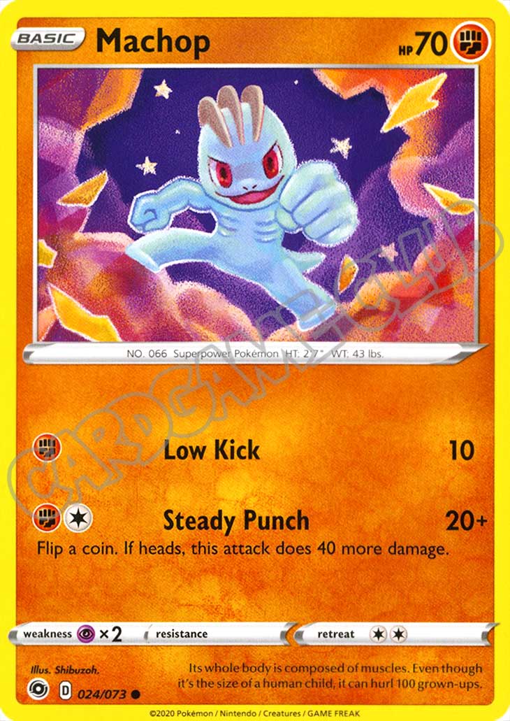 24 / 73 Machop comune normale (EN) -NEAR MINT-