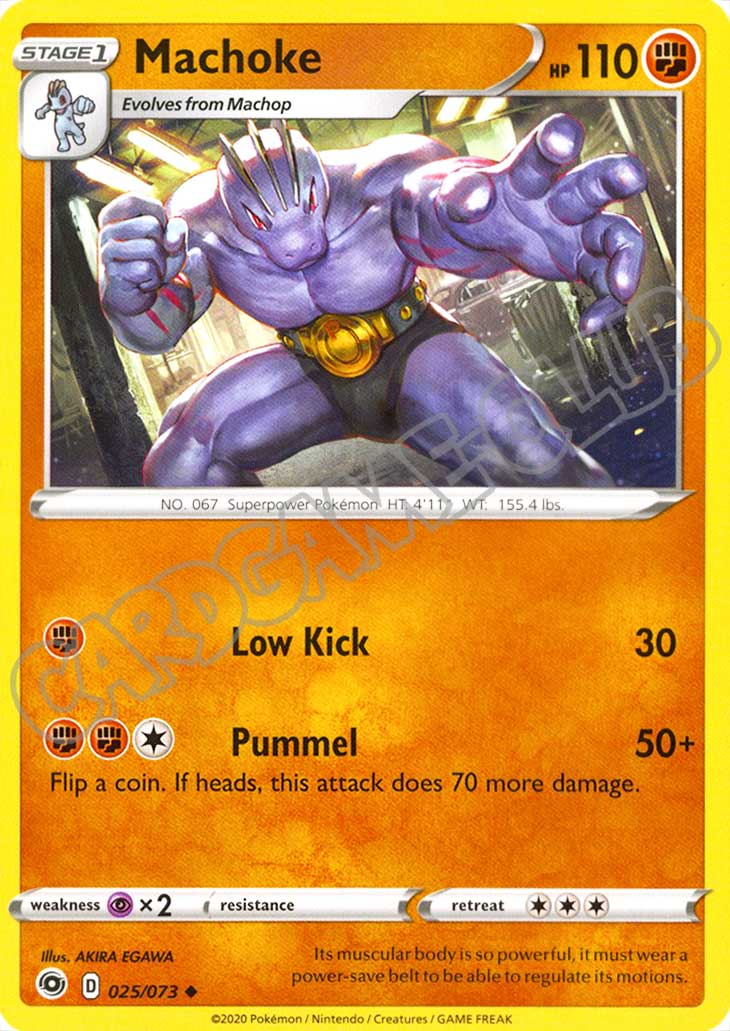 25 / 73 Machoke non comune normale (EN) -NEAR MINT-