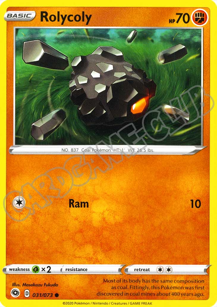 31 / 73 Rolycoly comune normale (EN) -NEAR MINT-