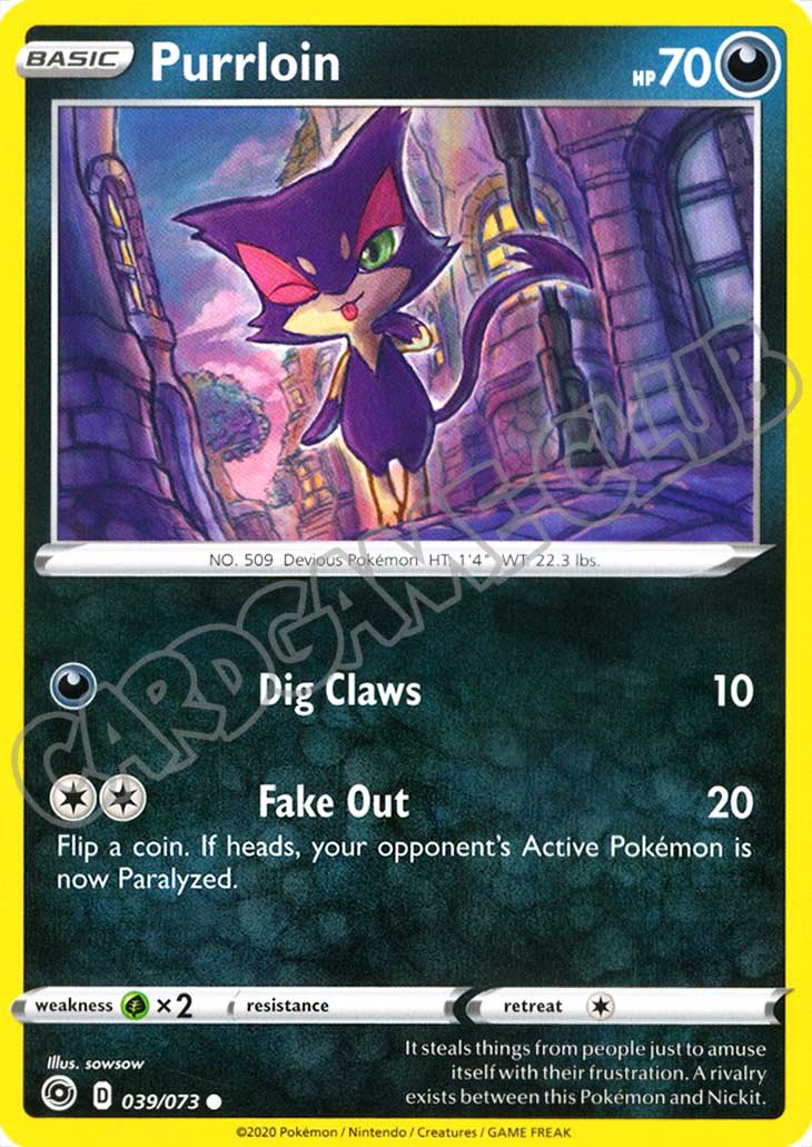 39 / 73 Purrloin comune normale (EN) -NEAR MINT-