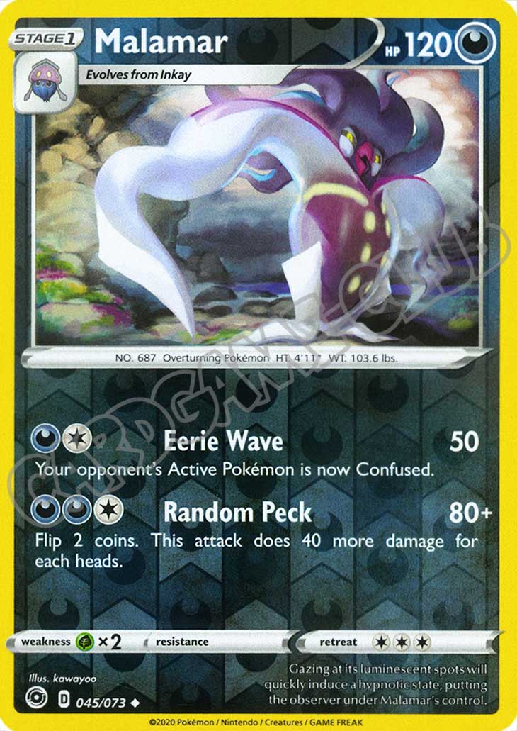 45 / 73 Malamar non comune foil reverse (EN) -NEAR MINT-