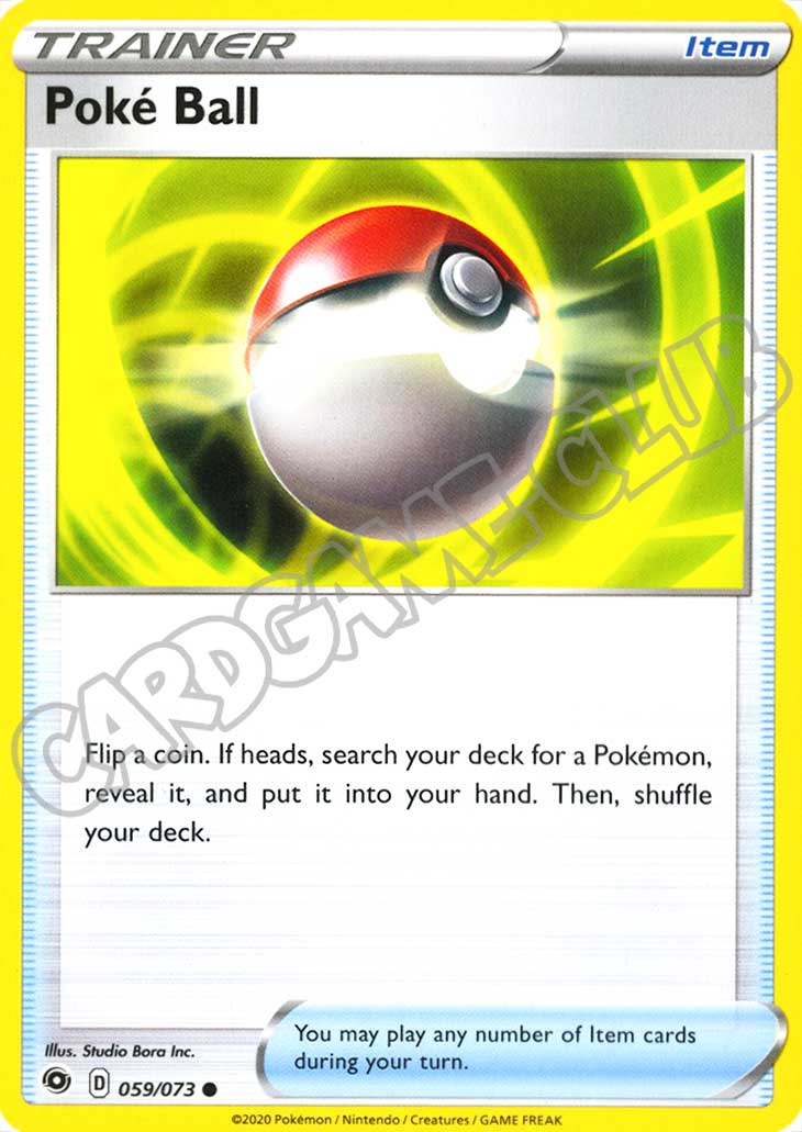 59 / 73 Poke Ball comune normale (EN) -NEAR MINT-