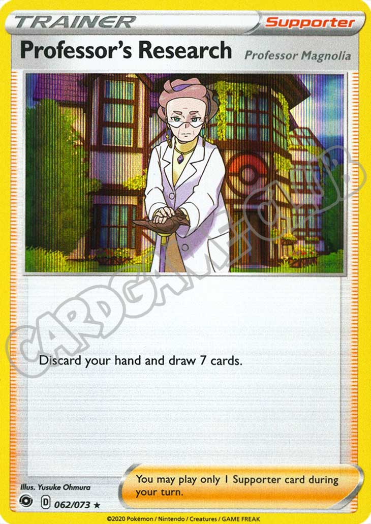 62 / 73 Professor's Research rara foil (EN) -NEAR MINT-