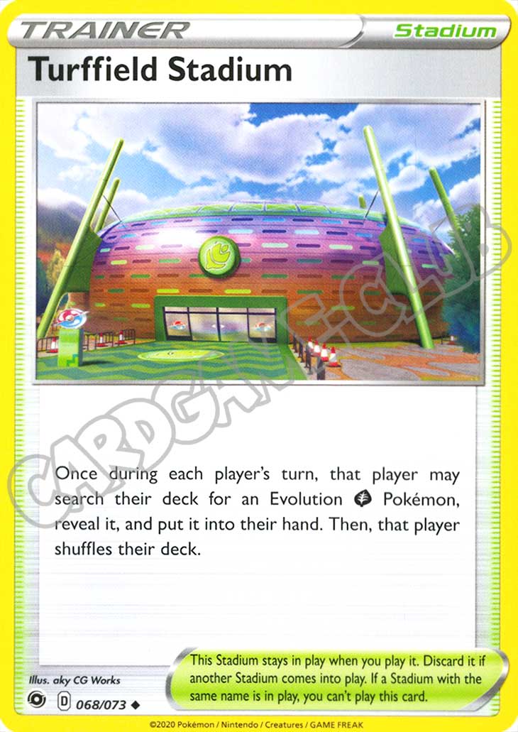 68 / 73 Turffield Stadium non comune normale (EN) -NEAR MINT-