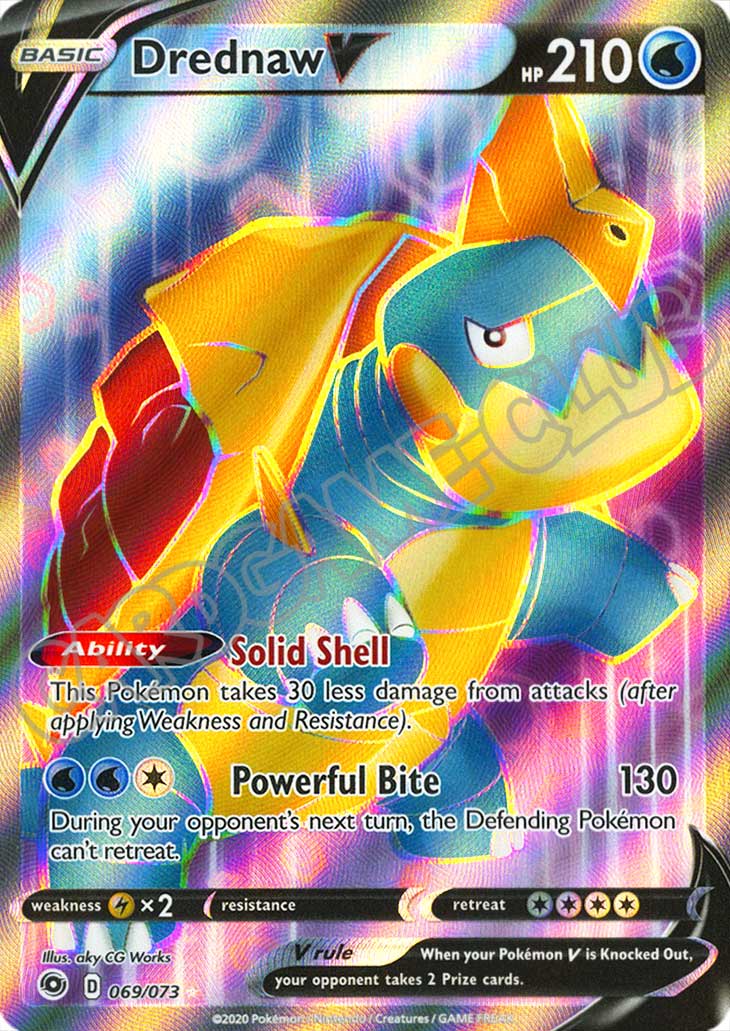 69 / 73 Drednaw V ultra rara foil (EN) -NEAR MINT-