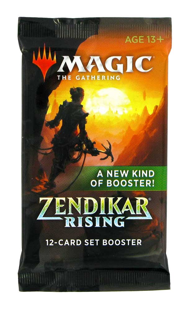 Zendikar Rising Set Booster busta 12 carte (EN)