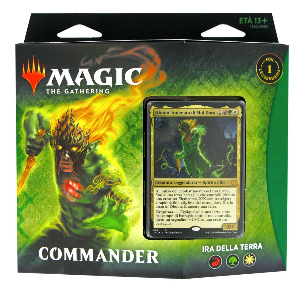 Commander Rinascita di Zendikar Ira della Terra (IT)