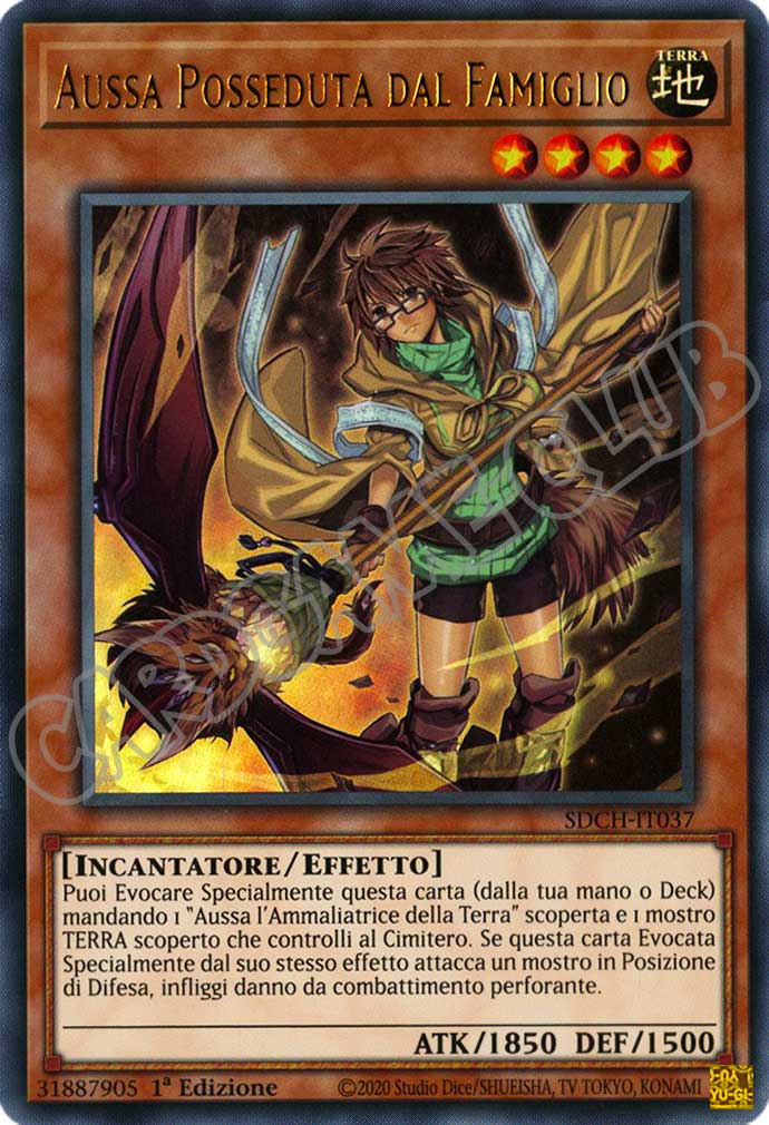 SDCH-IT037 Aussa Posseduta dal Famiglio ultra rara 1a Edizione (IT) -NEAR MINT-