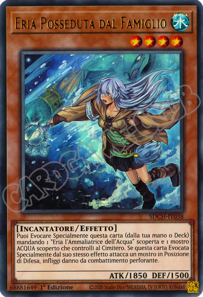 SDCH-IT038 Eria Posseduta dal Famiglio ultra rara 1a Edizione (IT) -NEAR MINT-