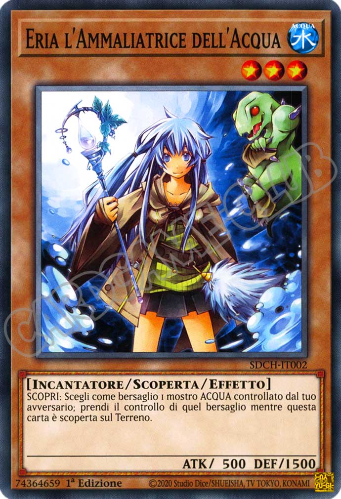 SDCH-IT002 Eria l'Ammaliatrice dell'Acqua comune 1a Edizione (IT) -NEAR MINT-