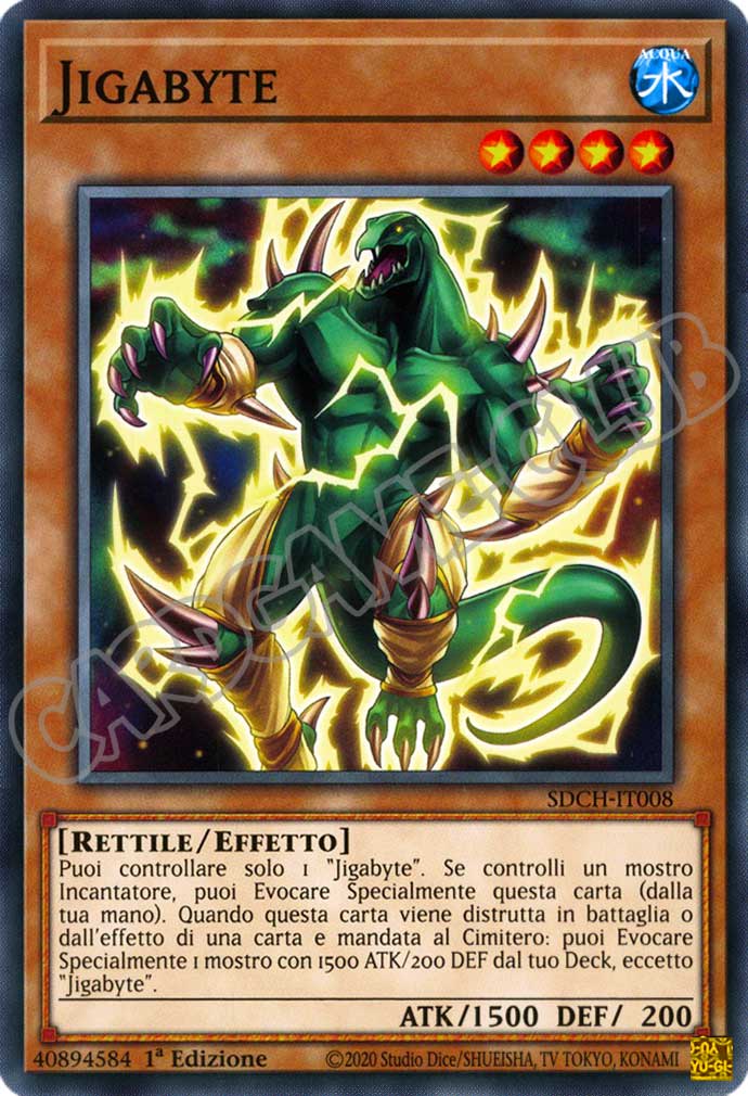 SDCH-IT008 Jigabyte comune 1a Edizione (IT) -NEAR MINT-