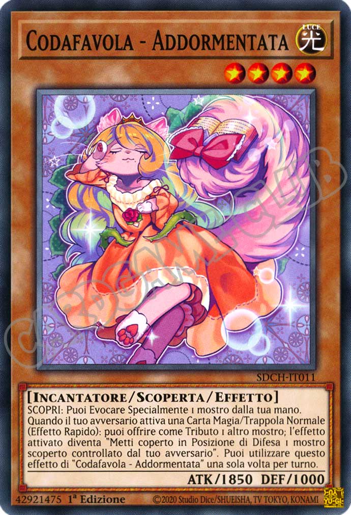 SDCH-IT011 Codafavola - Addormentata comune 1a Edizione (IT) -NEAR MINT-