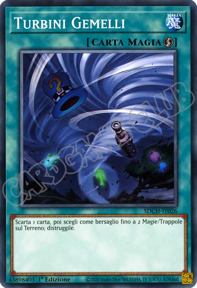 SDCH-IT026 Turbini Gemelli comune 1a Edizione (IT) -NEAR MINT-