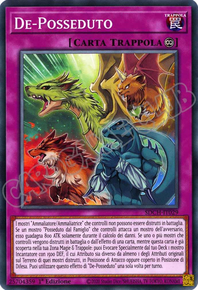 SDCH-IT029 De-Posseduto comune 1a Edizione (IT) -NEAR MINT-
