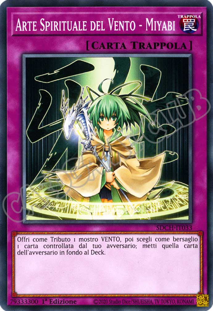 SDCH-IT033 Arte Spirituale del Vento - Miyabi comune 1a Edizione (IT) -NEAR MINT-