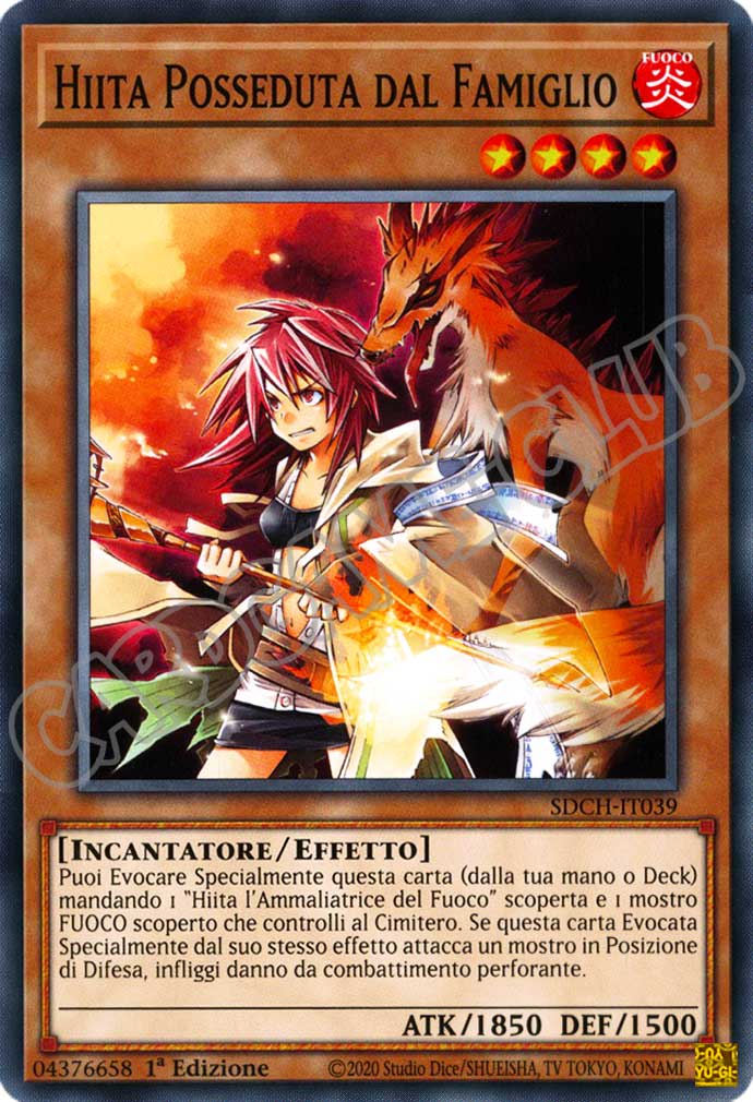 SDCH-IT039 Hiita Posseduta dal Famiglio comune 1a Edizione (IT) -NEAR MINT-