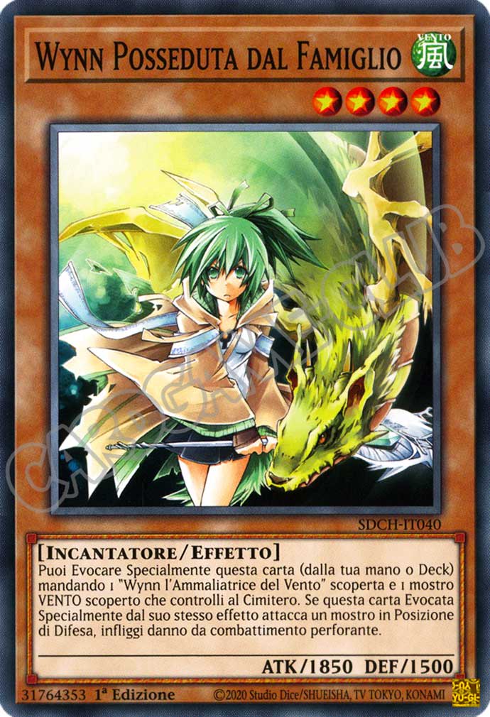 SDCH-IT040 Wynn Posseduta dal Famiglio comune 1a Edizione (IT) -NEAR MINT-
