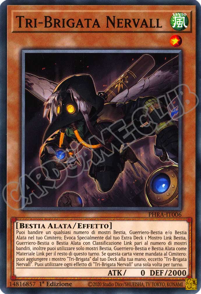 PHRA-IT006 Tri-Brigata Nervall comune 1a Edizione (IT) -NEAR MINT-