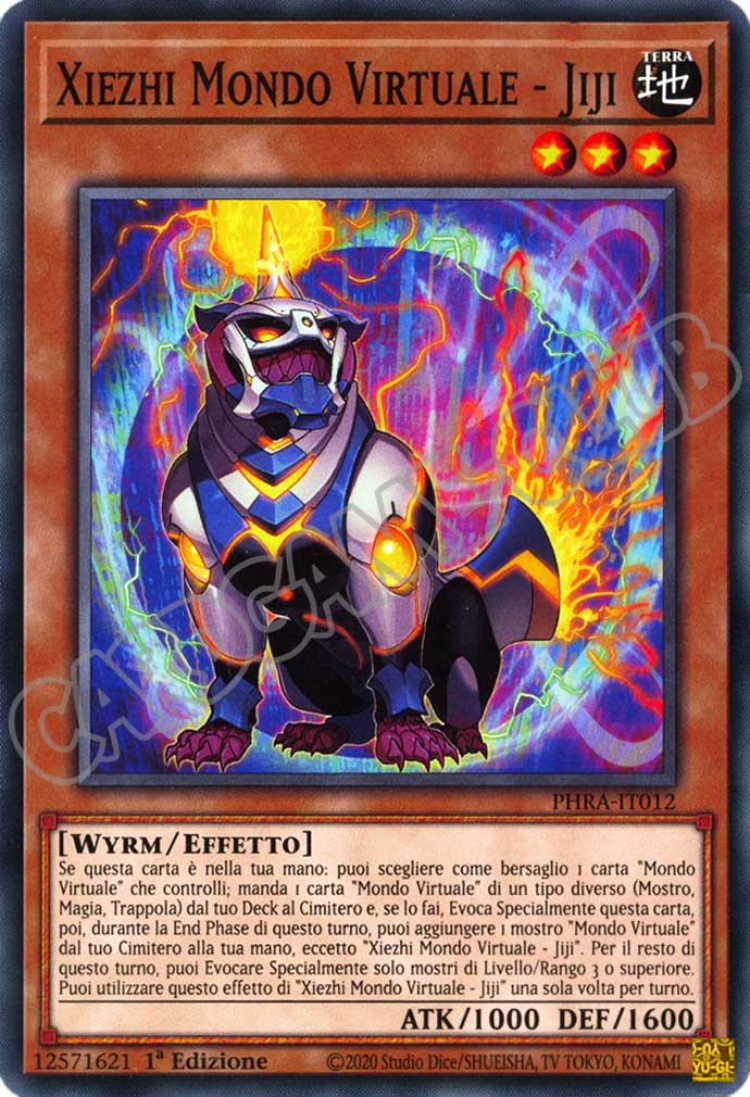 PHRA-IT012 Xiezhi Mondo Virtuale - Jiji comune 1a Edizione (IT) -NEAR MINT-