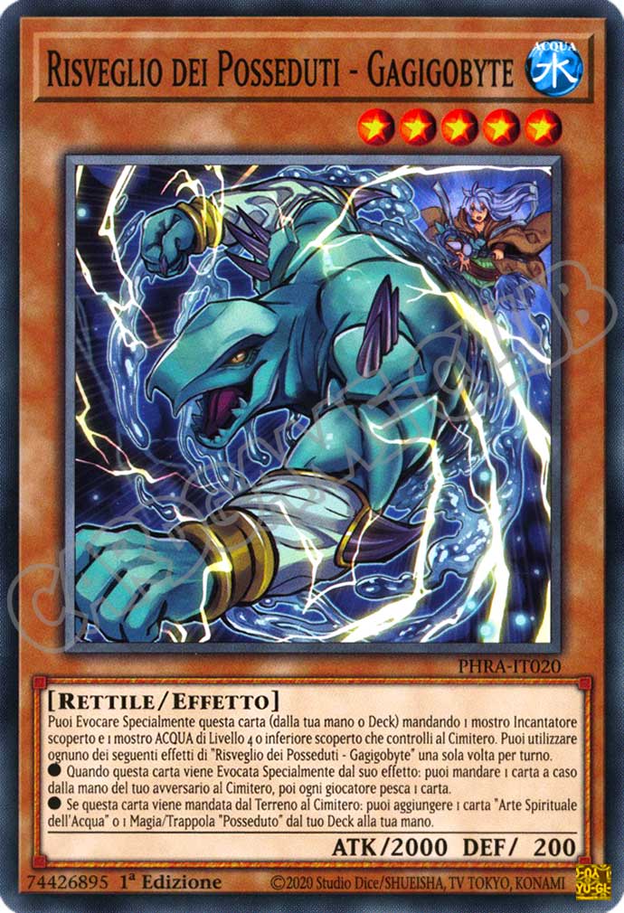 PHRA-IT020 Risveglio dei Posseduti - Gagigobyte comune 1a Edizione (IT) -NEAR MINT-