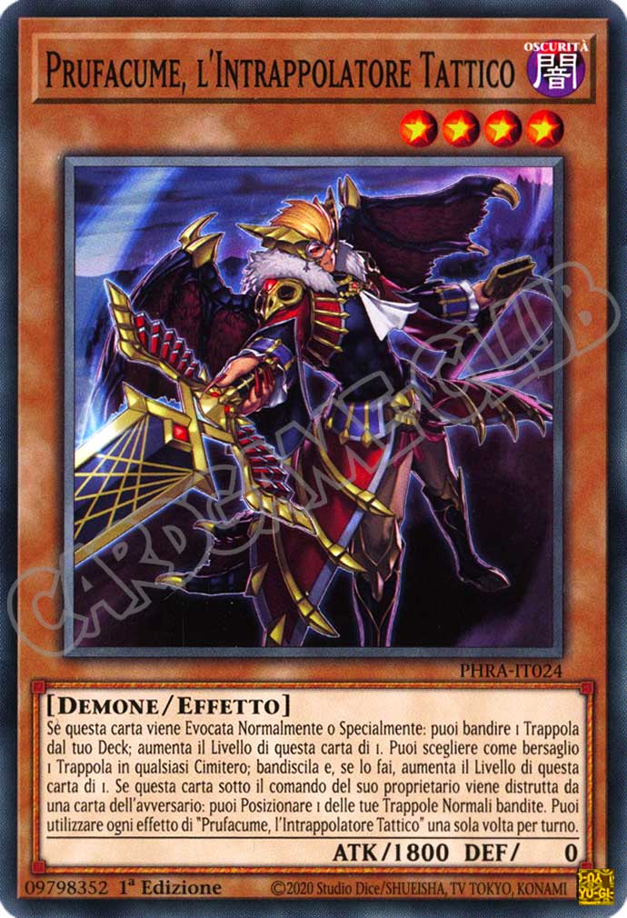 PHRA-IT024 Prufacume, l'Intrappolatore Tattico comune 1a Edizione (IT) -NEAR MINT-