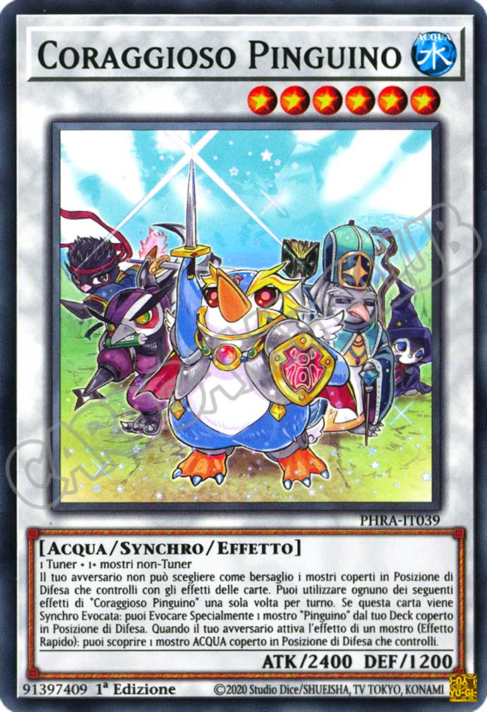 PHRA-IT039 Coraggioso Pinguino comune 1a Edizione (IT) -NEAR MINT-