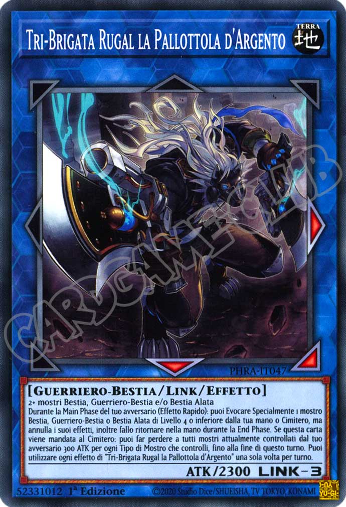 PHRA-IT047 Tri-Brigata Rugal la Pallottola d'Argento comune 1a Edizione (IT) -NEAR MINT-