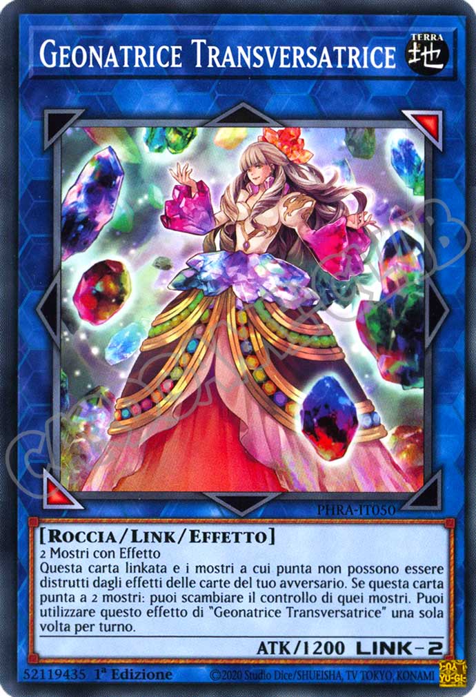 PHRA-IT050 Geonatrice Transversatrice comune 1a Edizione (IT) -NEAR MINT-