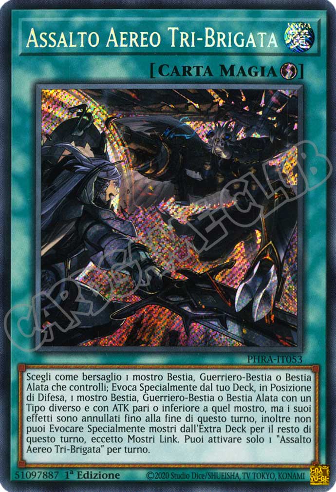 PHRA-IT053 Assalto Aereo Tri-Brigata rara segreta 1a Edizione (IT) -NEAR MINT-