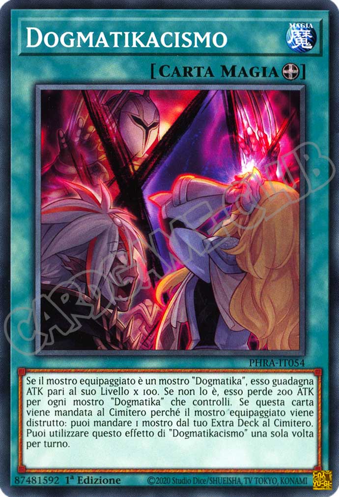 PHRA-IT054 Dogmatikacismo comune 1a Edizione (IT) -NEAR MINT-