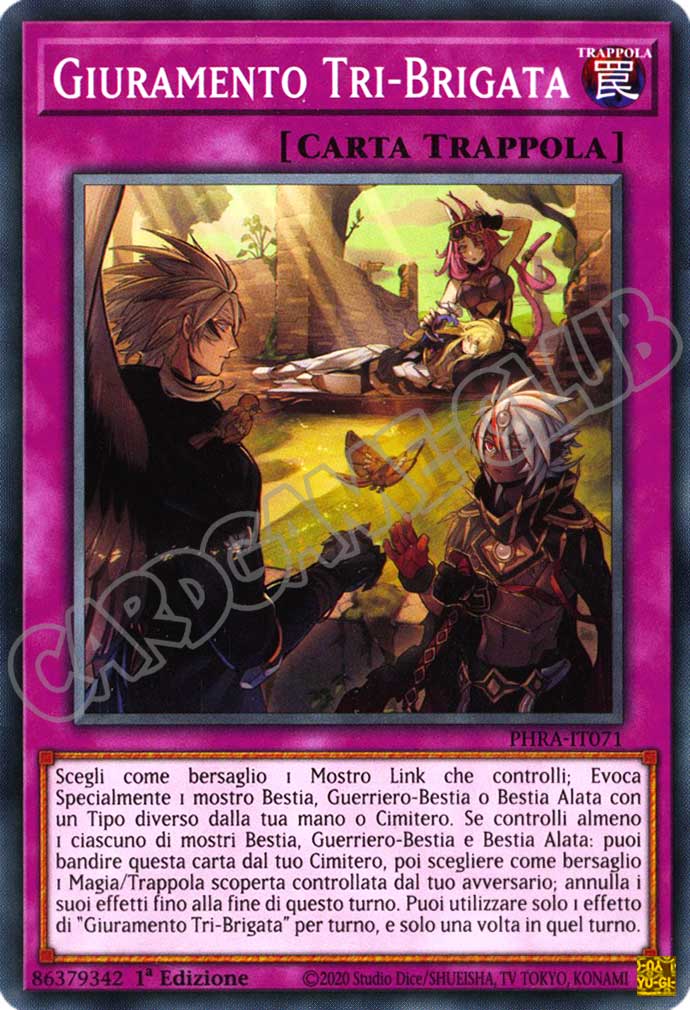 PHRA-IT071 Giuramento Tri-Brigata comune 1a Edizione (IT) -NEAR MINT-