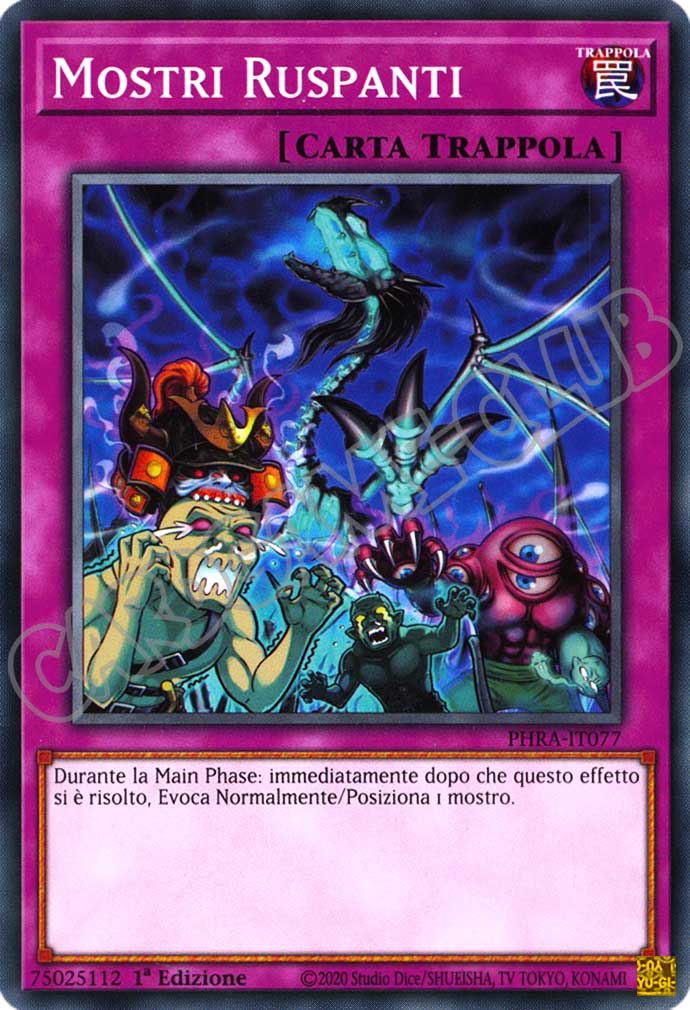 PHRA-IT077 Mostri Ruspanti comune 1a Edizione (IT) -NEAR MINT-
