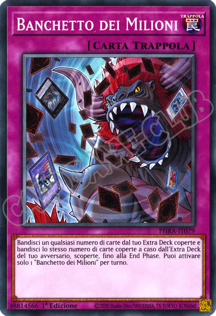 PHRA-IT079 Banchetto dei Milioni comune 1a Edizione (IT) -NEAR MINT-