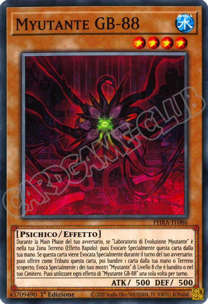 PHRA-IT086 Myutante GB-88 comune 1a Edizione (IT) -NEAR MINT-