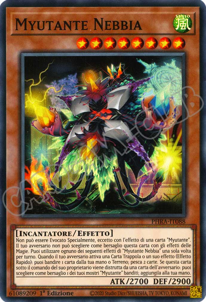 PHRA-IT088 Myutante Nebbia super rara 1a Edizione (IT) -NEAR MINT-