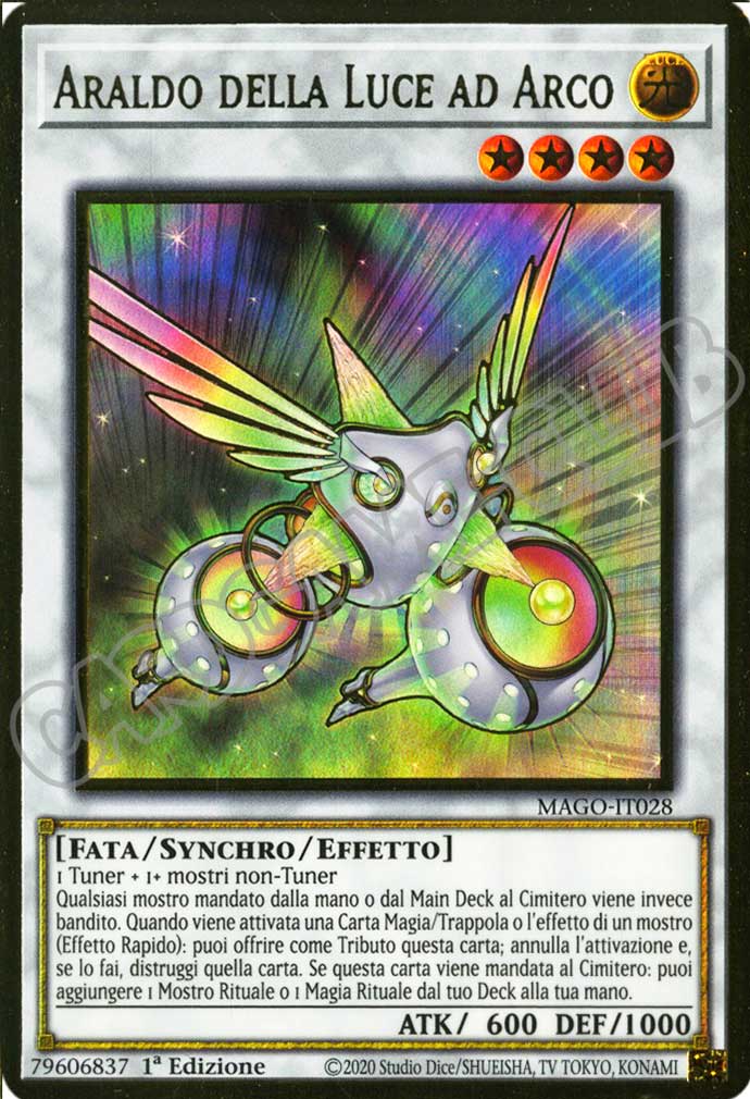 MAGO-IT028 Araldo della Luce ad Arco premium rara oro 1a Edizione (IT) -NEAR MINT-