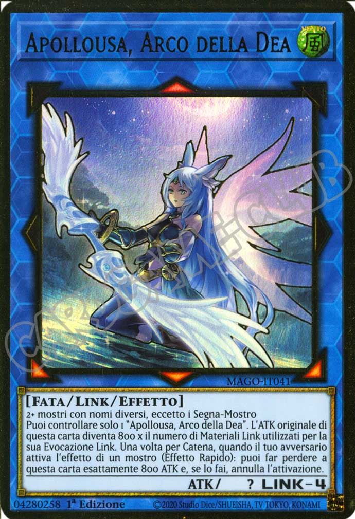 MAGO-IT041 Apollousa, Arco della Dea premium rara oro 1a Edizione (IT) -NEAR MINT-