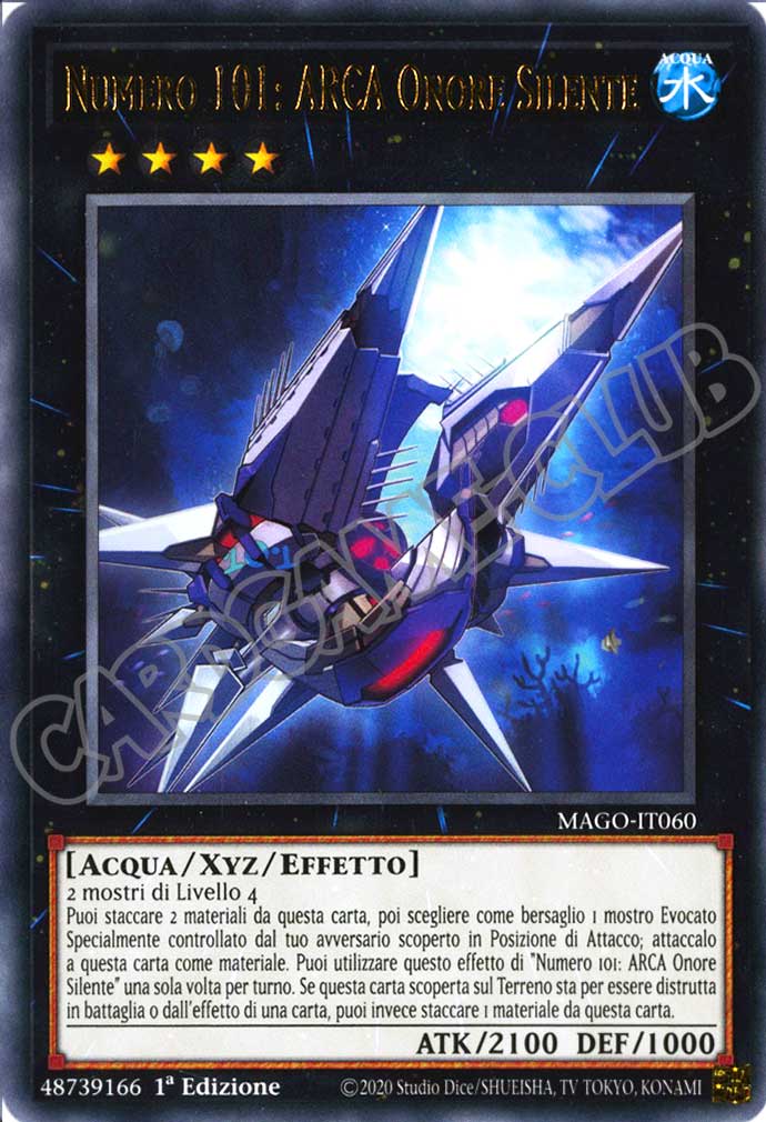 MAGO-IT060 Numero 101: ARCA Onore Silente rara 1a Edizione (IT) -NEAR MINT-