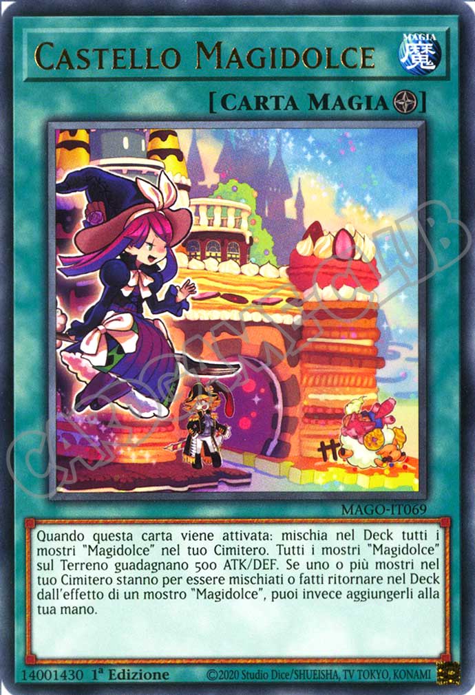 MAGO-IT069 Castello Magidolce rara 1a Edizione (IT) -NEAR MINT-