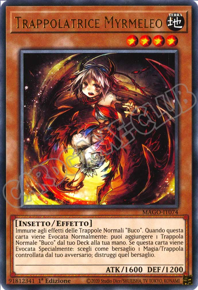 MAGO-IT074 Trappolatrice Myrmeleo rara 1a Edizione (IT) -NEAR MINT-
