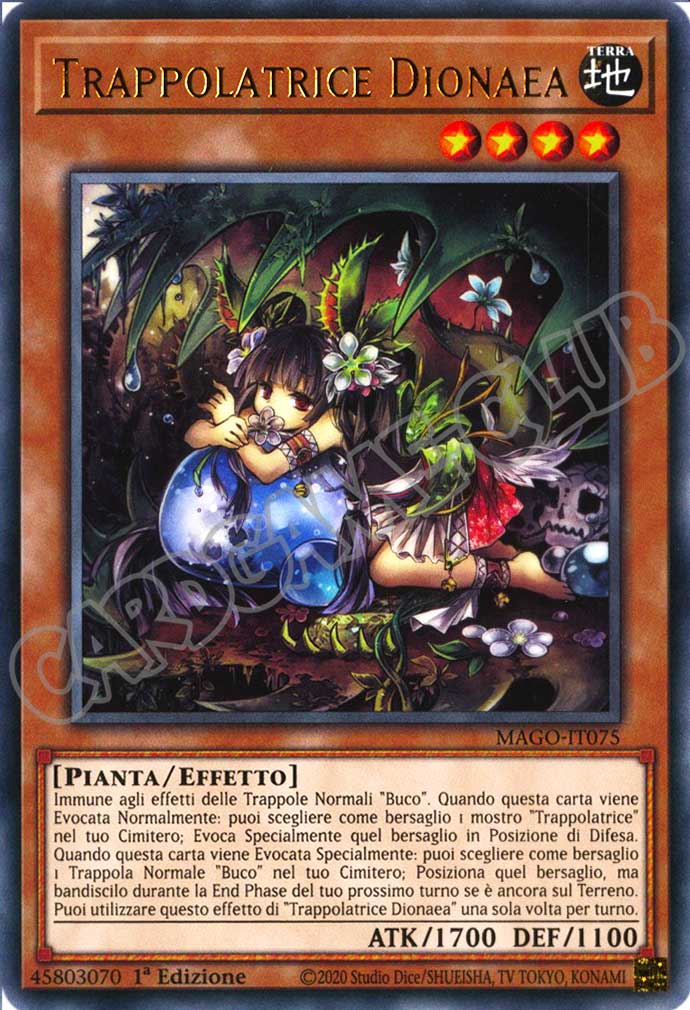 MAGO-IT075 Trappolatrice Dionaea rara 1a Edizione (IT) -NEAR MINT-