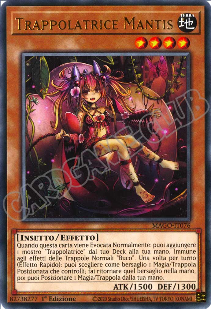 MAGO-IT076 Trappolatrice Mantis rara 1a Edizione (IT) -NEAR MINT-