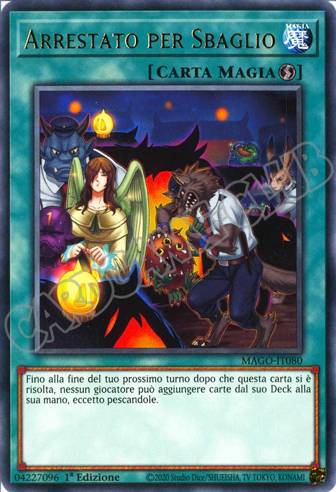 MAGO-IT080 Arrestato per Sbaglio rara 1a Edizione (IT) -NEAR MINT-