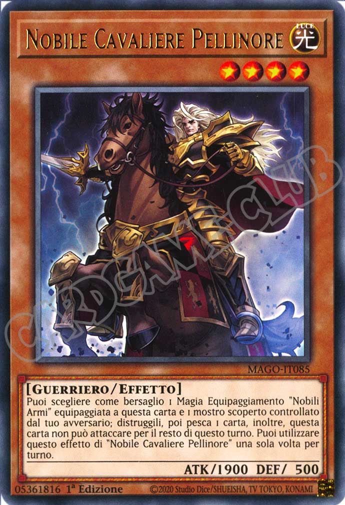 MAGO-IT085 Nobile Cavaliere Pellinore rara 1a Edizione (IT) -NEAR MINT-